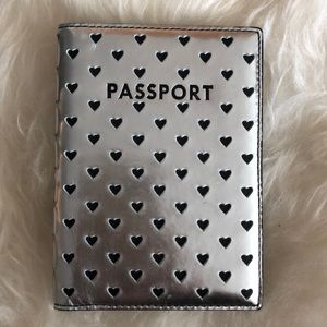 J. Crew Perforated Leather Passport Case